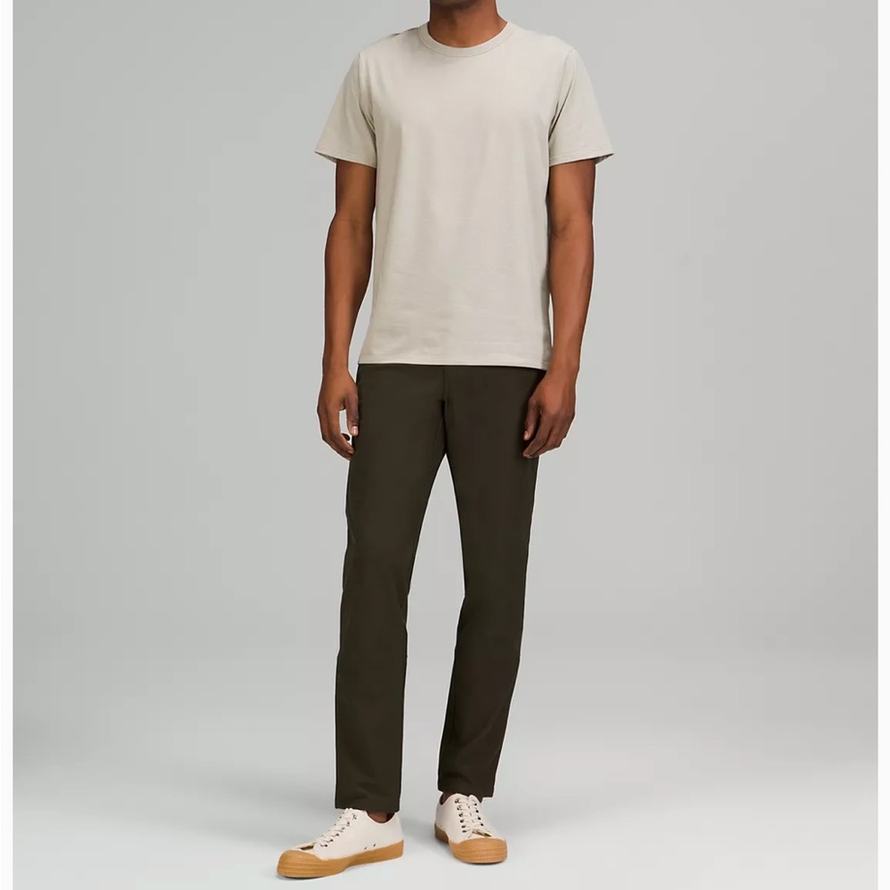 Mens Lululemon ABC Slim Fit Pant 32x34 Dark Olive